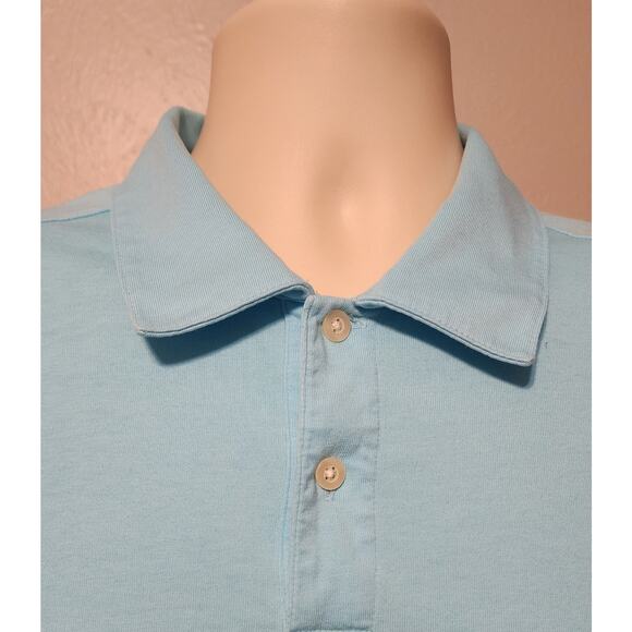 Brooks Brothers 346 100% Cotton Teal Short Sleeve Shirt Size L - Picture 2 of 6